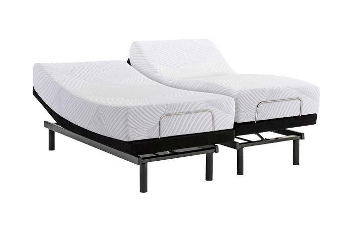 Budget Adjustable Bed and Memory Foam Mattress Combo ...