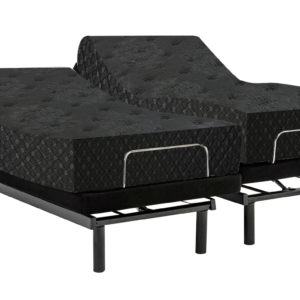 All Feature Adjustable Bed and Luxury Semi Hybrid Firm Mattress Combo