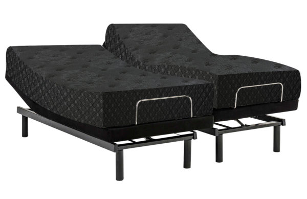 All Feature Adjustable Bed and Luxury Semi Hybrid Firm Mattress Combo