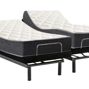 Deluxe Adjustable Bed and Traditional Mid Firm Mattress Combo