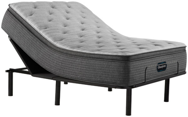 Luxury Beautyrest Plush Pillowtop Mattress and Adjustable Bed Bundle