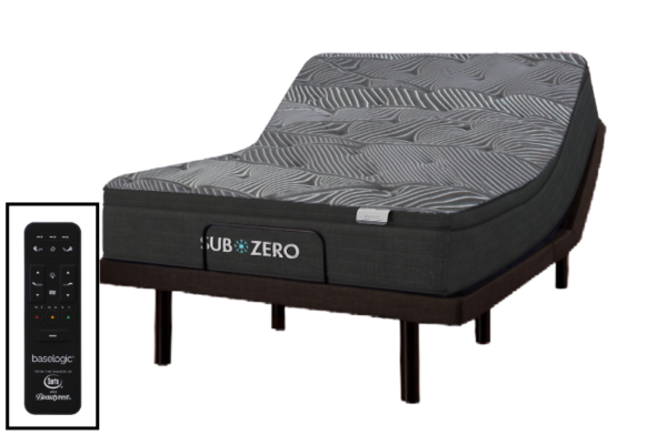 Massive Plush 15 Inch Euro Top  Mattress & All Feature Adjustable Bed Combo Sale